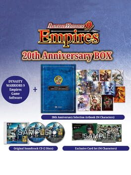 Dynasty Warriors 9: Empires - 20th Anniversary Box Cover