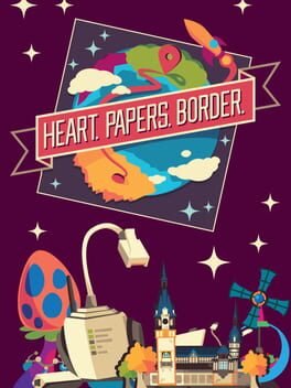 Heart. Papers. Border. Cover