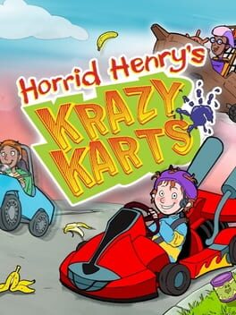 Horrid Henry's Krazy Karts Cover