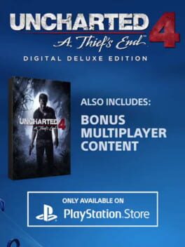Uncharted 4: A Thief's End - Digital Deluxe Edition Cover