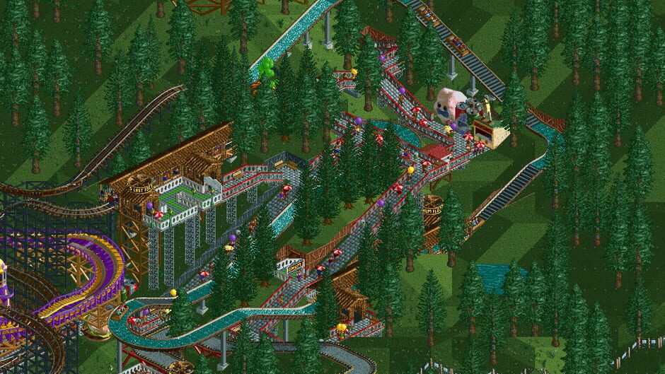 RollerCoaster Tycoon Screenshot