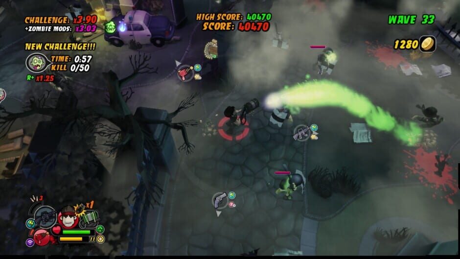 All Zombies Must Die! Scorepocalypse Screenshot