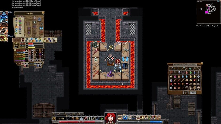 Dungeons of Dredmor: You Have to Name the Expansion Pack Screenshot