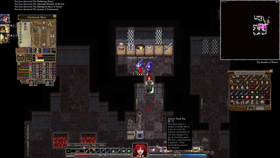 Dungeons of Dredmor: You Have to Name the Expansion Pack Screenshot
