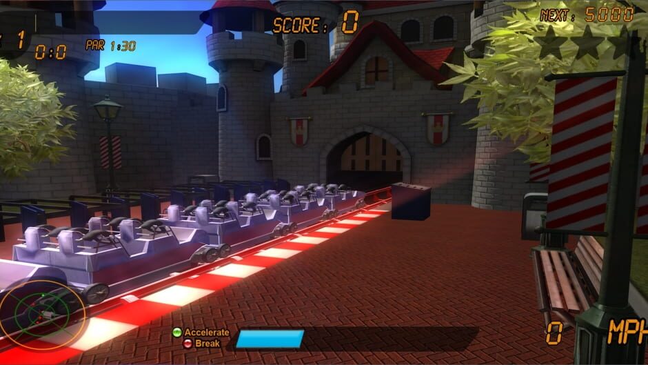 Roller Coaster Rampage Screenshot