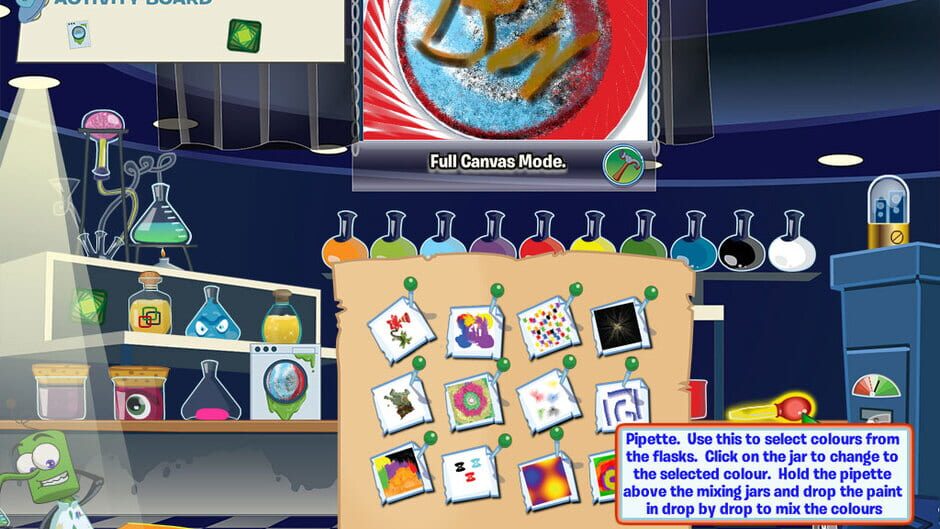 Bin Weevils Arty Arcade Screenshot