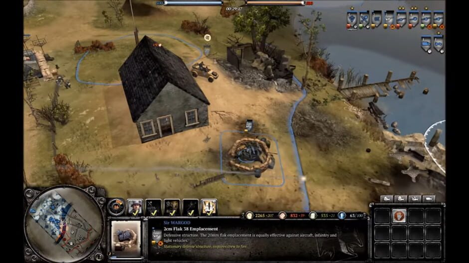 Company of Heroes 2: OKW Commander - Fortifications Doctrine Screenshot