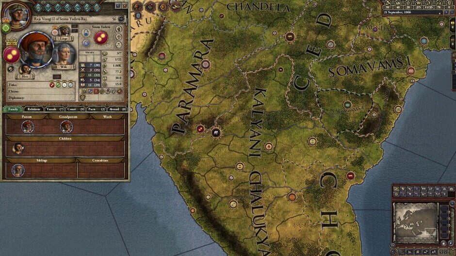Crusader Kings II: Rajas of India Screenshot