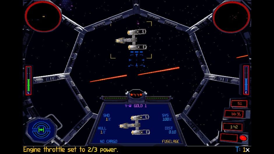 Star Wars: TIE Fighter - Special Edition Screenshot