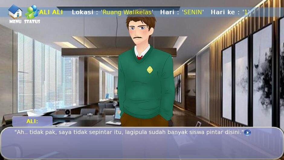 VN Dating Sims: Masa SMA Screenshot