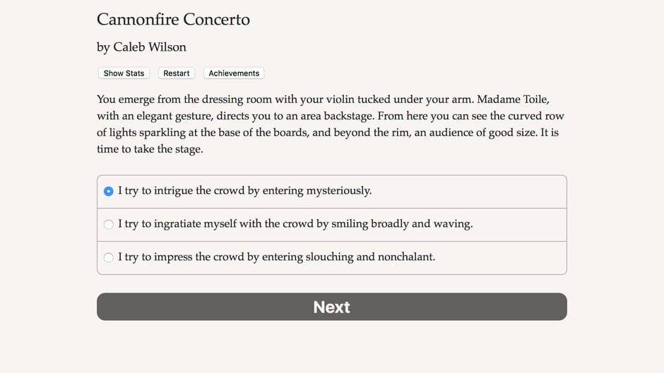 Cannonfire Concerto Screenshot