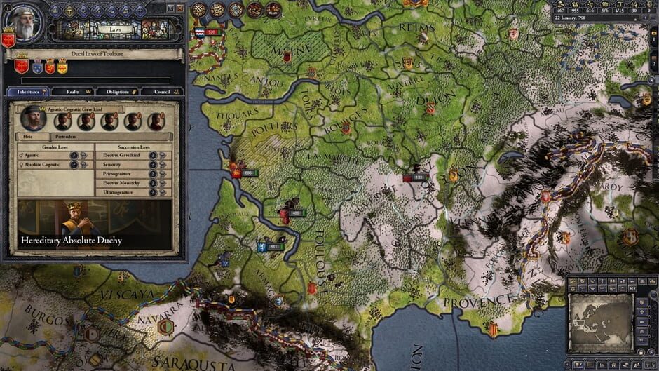Crusader Kings II: Conclave Screenshot