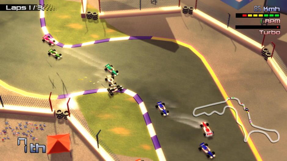 Grand Prix Rock 'N Racing Screenshot