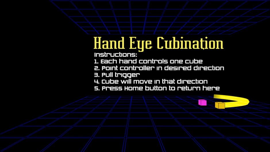 Hand Eye Cubination Screenshot
