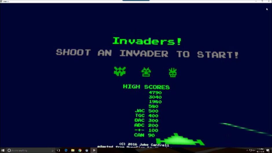Invaders! Screenshot