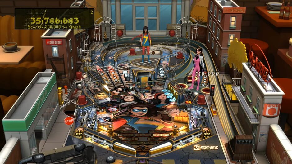 Pinball FX2: Marvel's Women of Power Screenshot