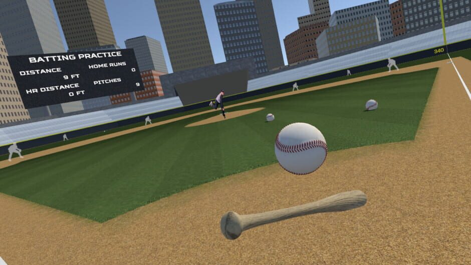 Big Hit VR Baseball Screenshot