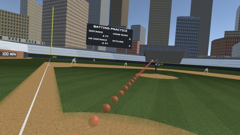 Big Hit VR Baseball Screenshot