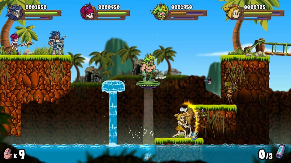 Caveman Warriors Screenshot
