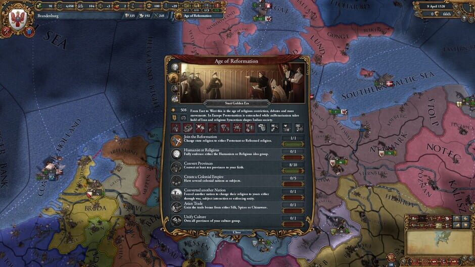 Europa Universalis IV: Mandate of Heaven Screenshot