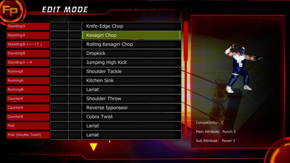 Fire Pro Wrestling World Screenshot
