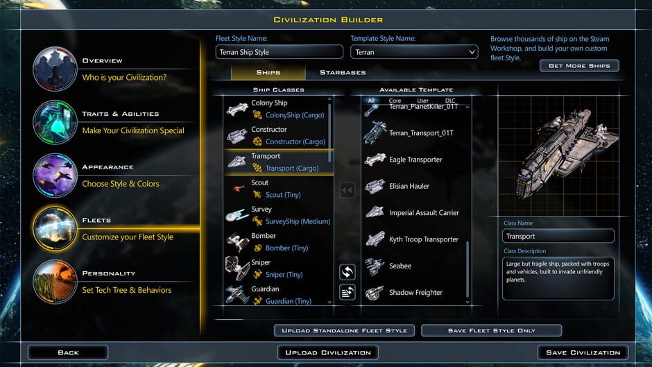 Galactic Civilizations III: Crusade Screenshot