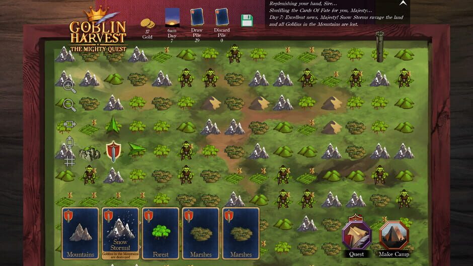 Goblin Harvest - The Mighty Quest Screenshot