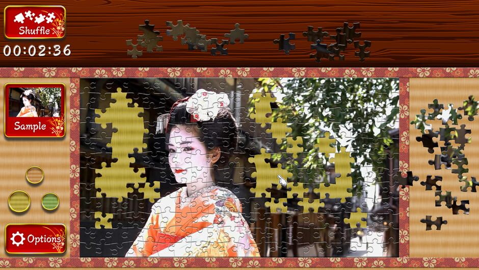 Japanese Women - Animated Jigsaws Screenshot