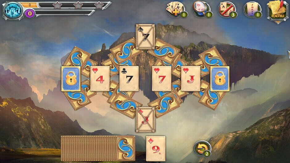 Mystic Journey: Tri Peaks Solitaire Screenshot