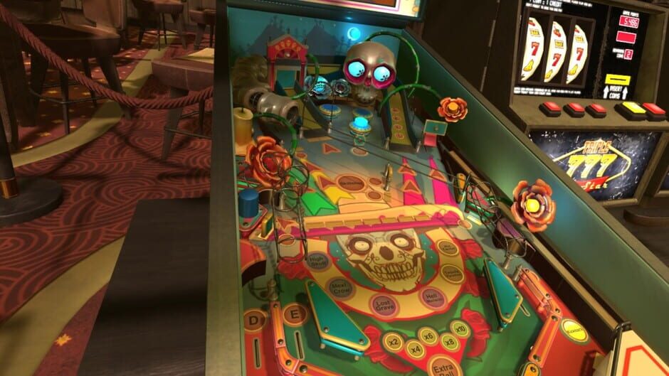 Pinball Inside: A VR Arcade Game Screenshot