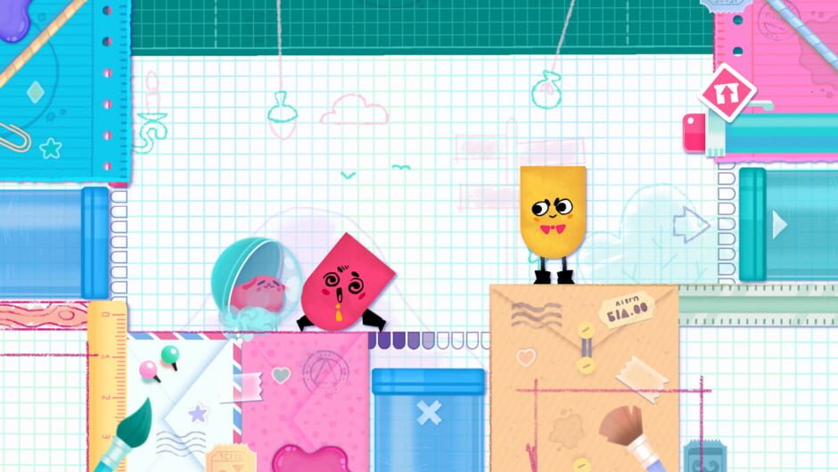Snipperclips Plus: Cut It Out, Together! Screenshot