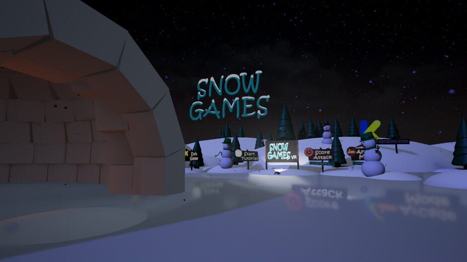 Snow Games VR Screenshot