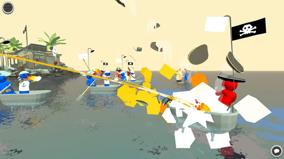 Stupid Raft Battle Simulator Screenshot