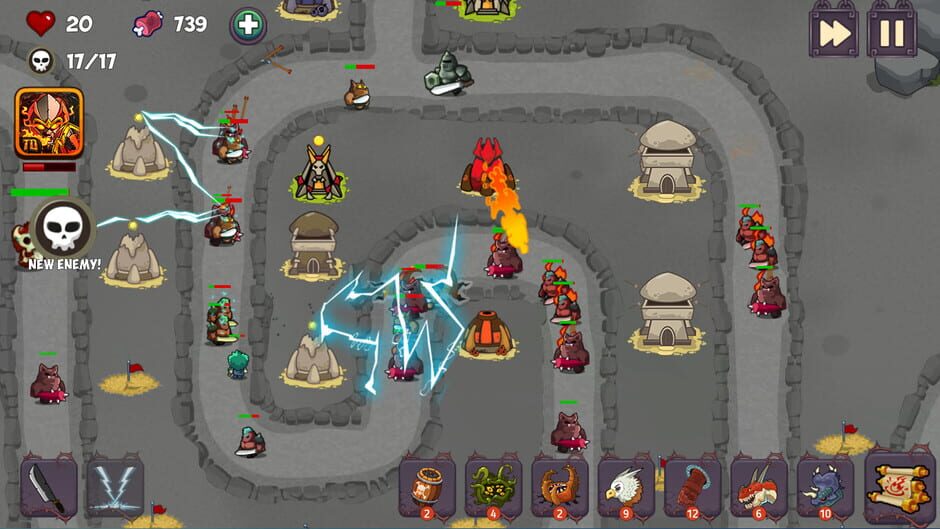 Tower Defense - Fantasy Tower Game Screenshot