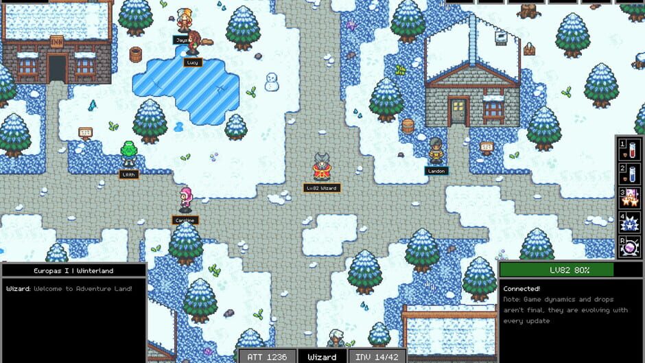 Adventure Land: The Code MMORPG Screenshot