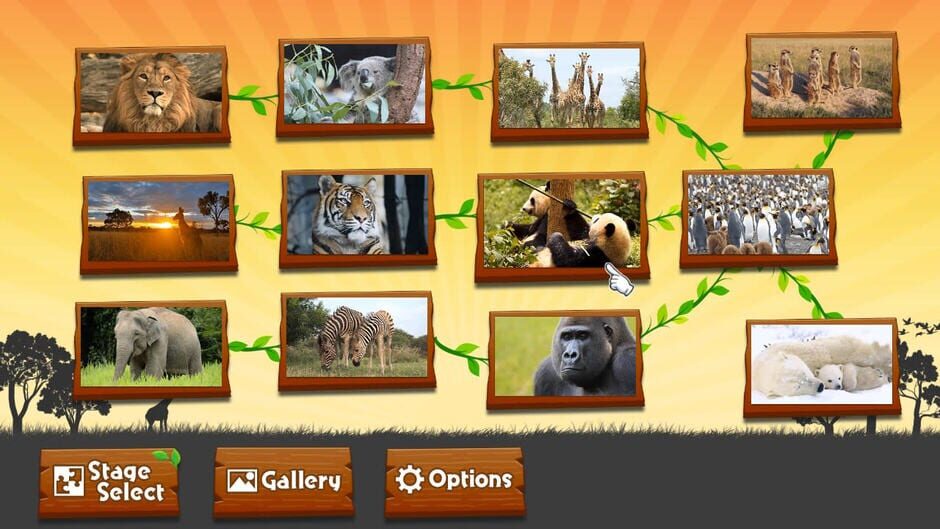 Animated Jigsaws: Wild Animals Screenshot
