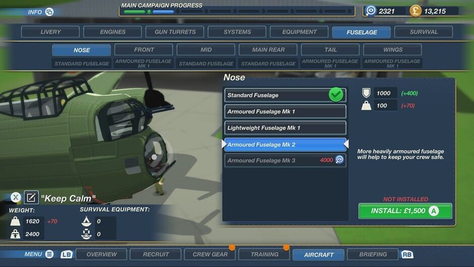 Bomber Crew: American Edition Screenshot