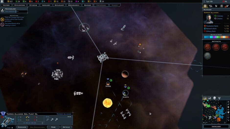 Galactic Civilizations III: Retribution Screenshot