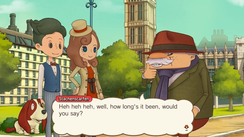 Layton's Mystery Journey: Katrielle and the Millionaires' Conspiracy - Deluxe Edition Screenshot
