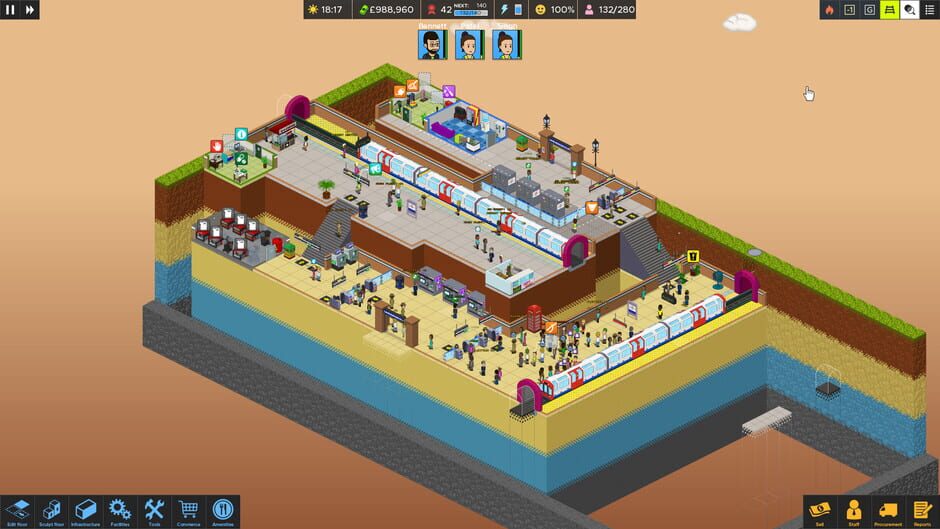 Overcrowd: A Commute 'Em Up Screenshot