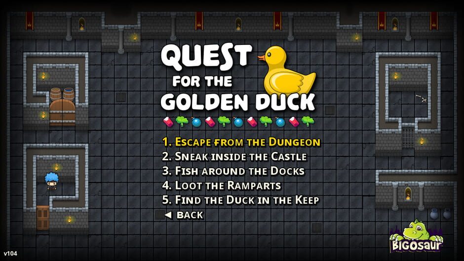 Quest for the Golden Duck Screenshot