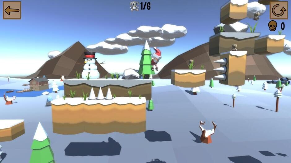 Santa in search of toys Screenshot