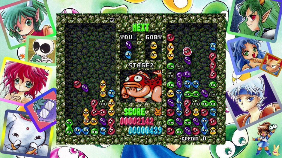 Sega Ages Puyo Puyo Screenshot