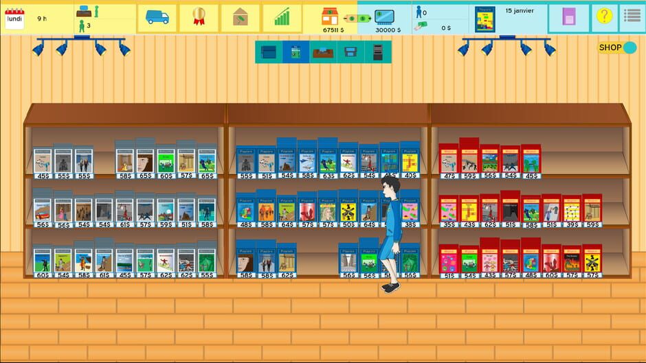 Shop Manager : Video Game Tycoon Screenshot