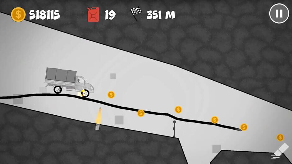 Stickman Racer Road Draw 2 Screenshot