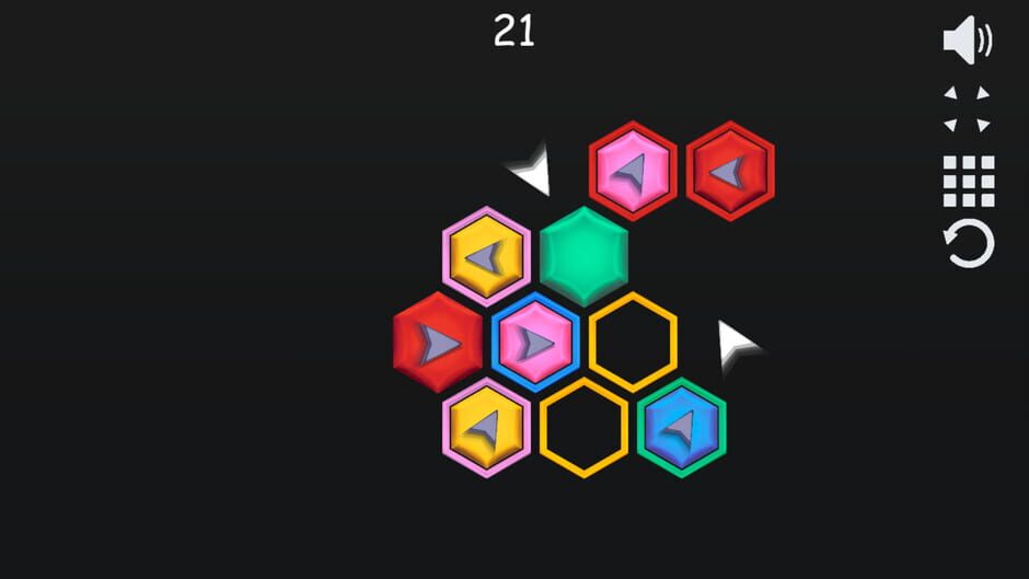 Hexagon Puzzle Screenshot