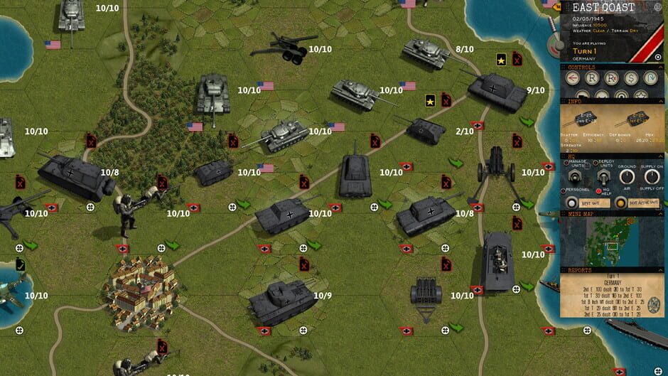 Klotzen! Panzer Battles Screenshot
