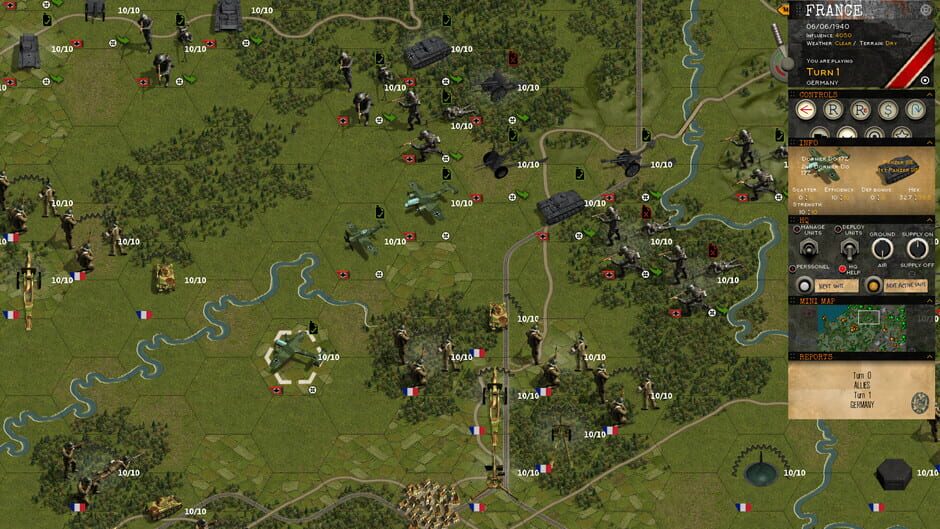 Klotzen! Panzer Battles Screenshot