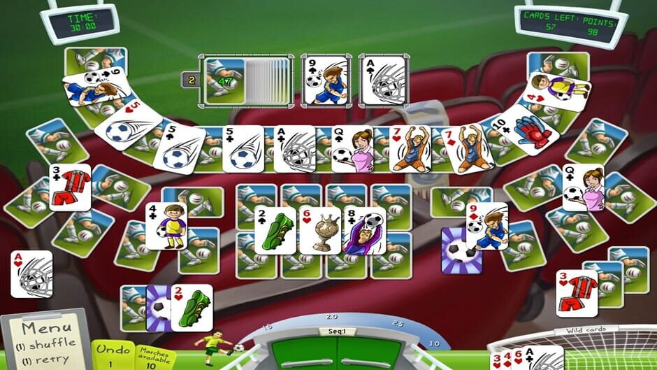 Soccer Cup Solitaire Screenshot