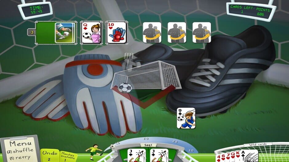 Soccer Cup Solitaire Screenshot